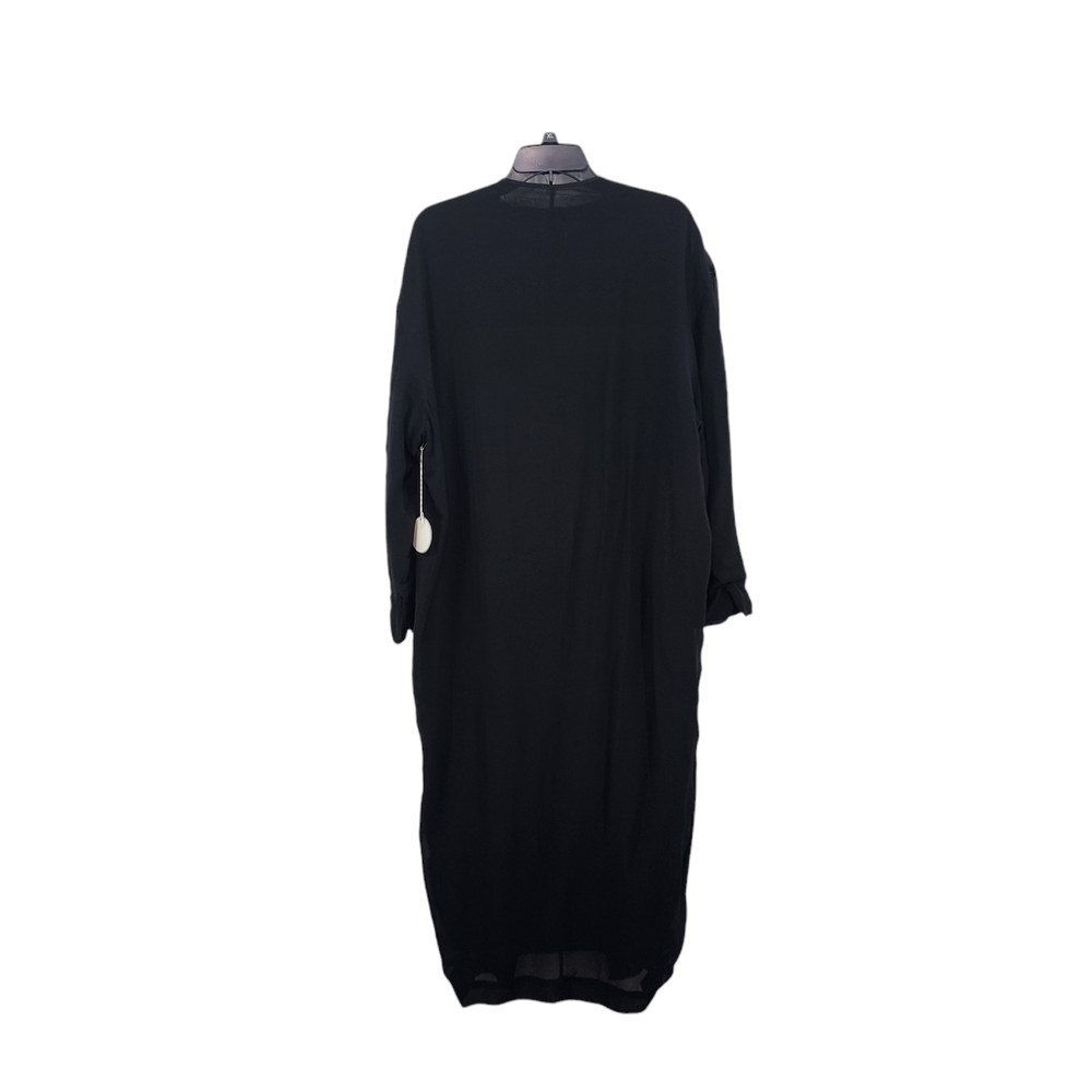 Bern Conrad Vintage Women's 100% Silk Three Buttoned Dress Black - M - Picture 7 of 8